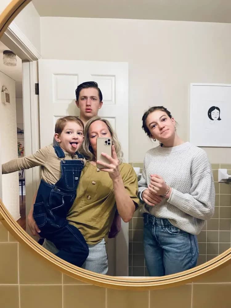 Selfie with family